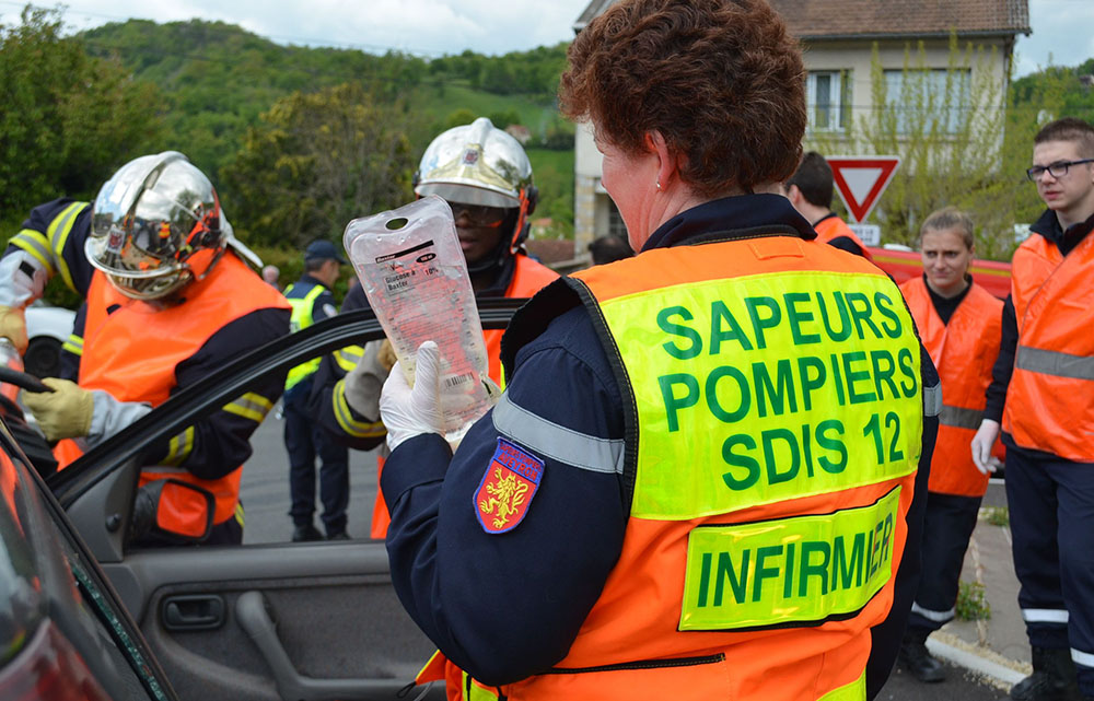 Sapeur-pompier volontaire SSSM